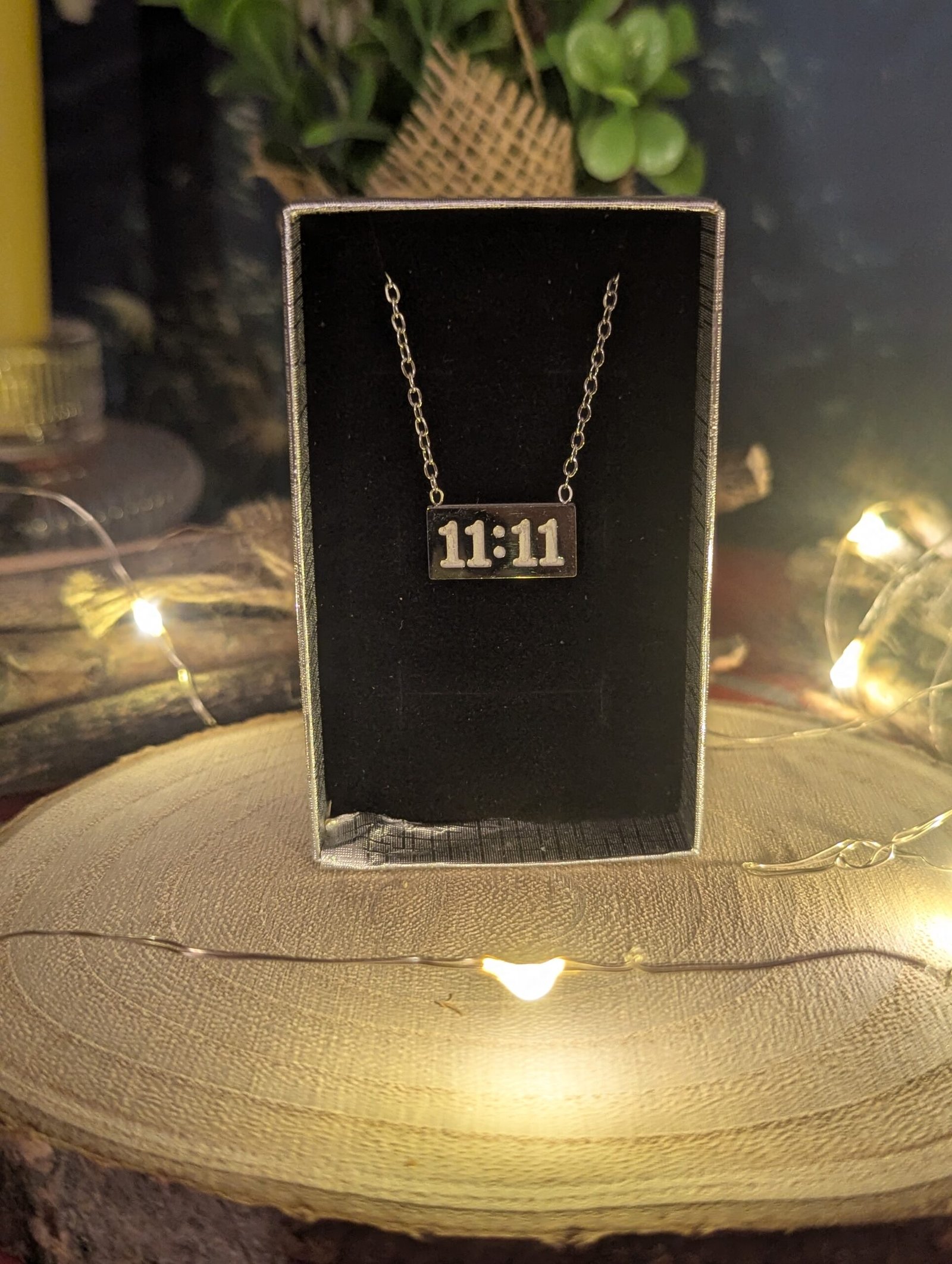11:11 Angel number necklace.
